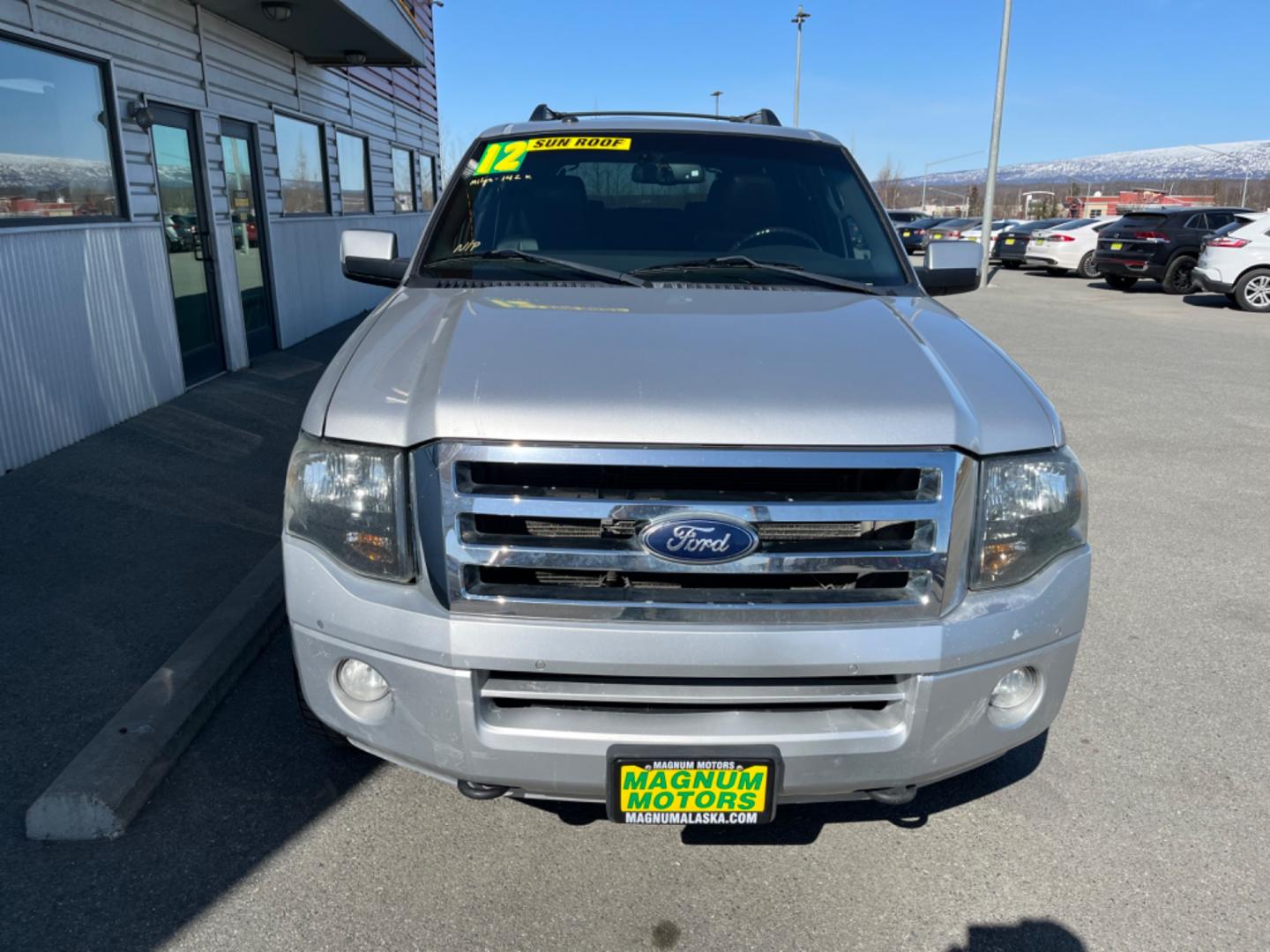 2012 SILVER /Black FORD EXPEDITION LIMITED (1FMJU2A57CE) with an 5.4L engine, Automatic transmission, located at 1960 Industrial Drive, Wasilla, 99654, (907) 274-2277, 61.573475, -149.400146 - Photo#6